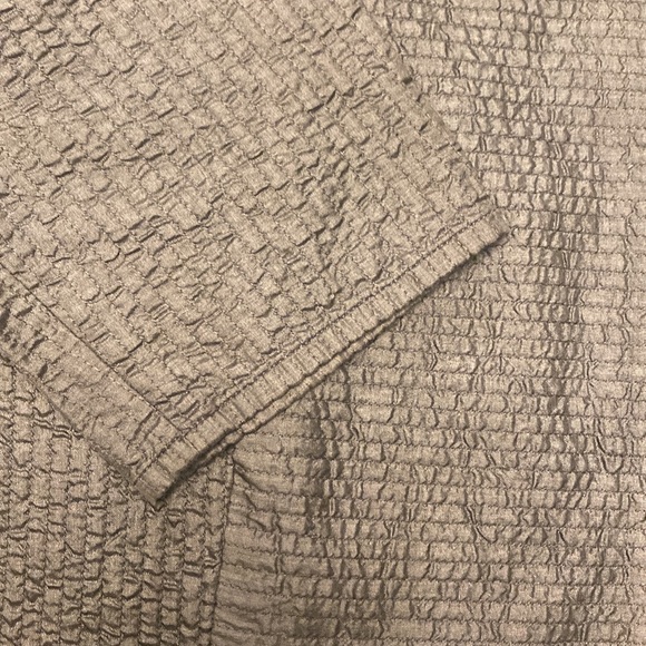 Eileen Fisher quilted‎ silk tussah open jacket size M - Picture 4 of 6